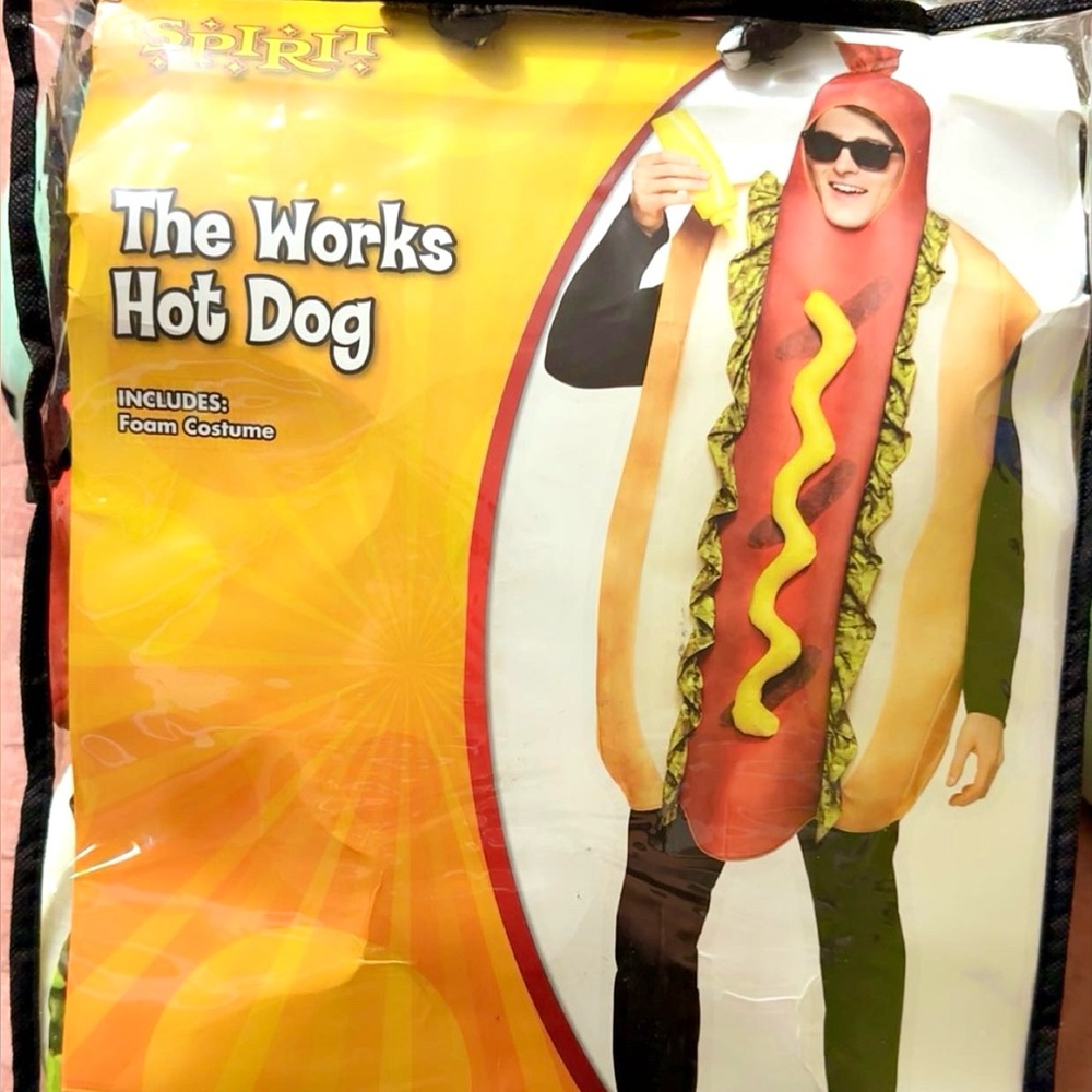 Spirit Halloween Hot Dog Costume